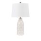Crestview Collection Weave Table Lamp in White, , large