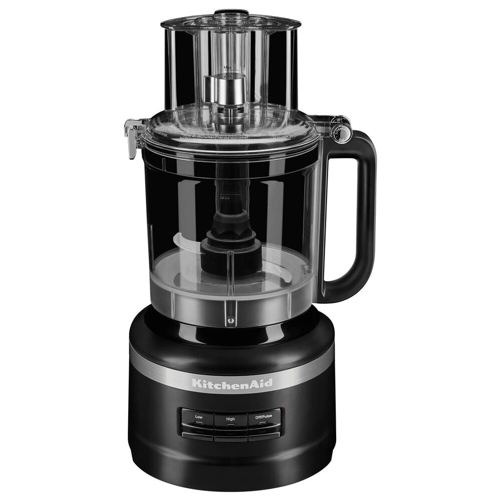KitchenAid 13-Cup Food Processor in Black Matte, , large