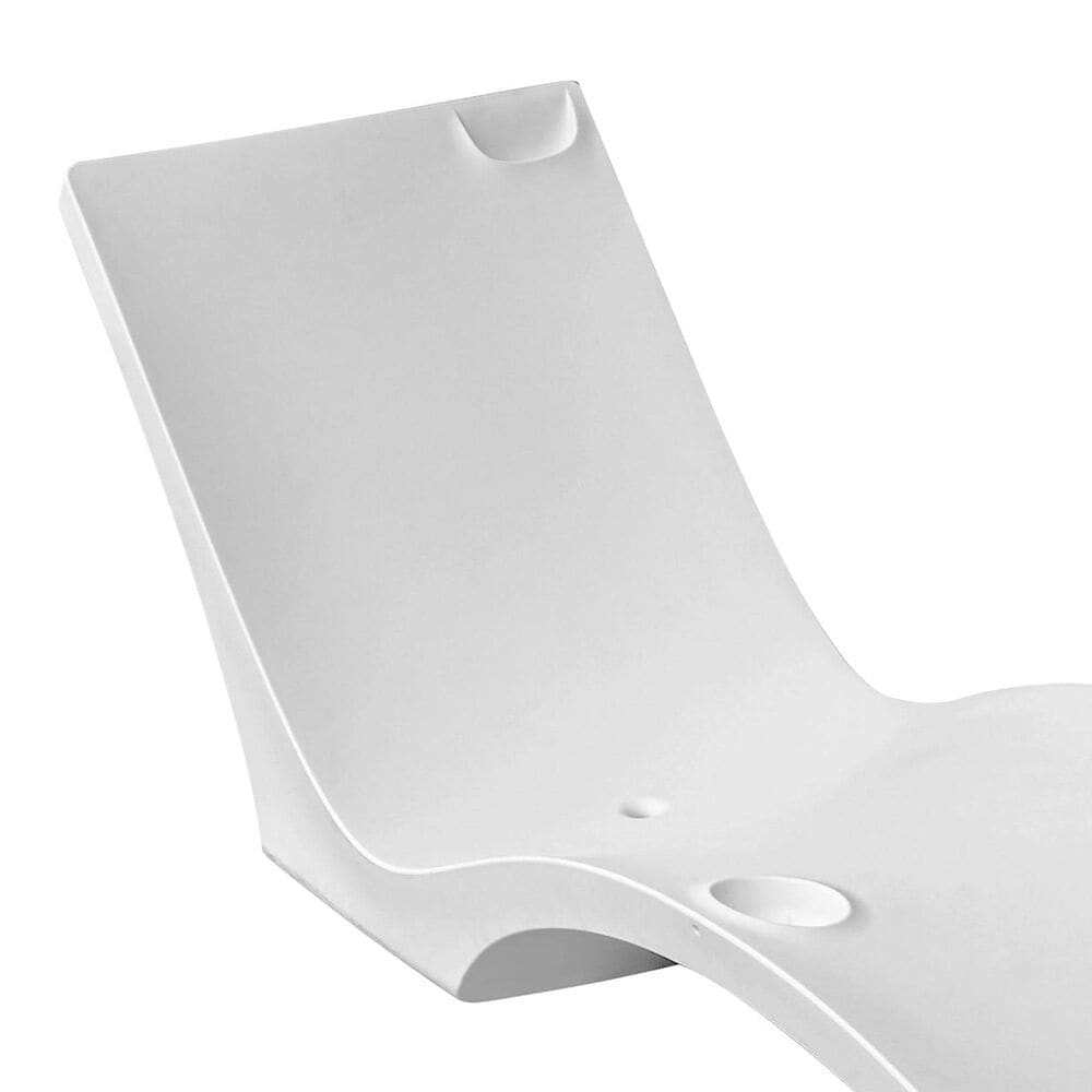 Floating Luxuries Kai Shelf Lounger in White &#40;Set of 2&#41;, , large