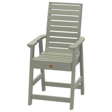 Highwood USA Glennville Patio Counter Height Chair in Eucalyptus, , large