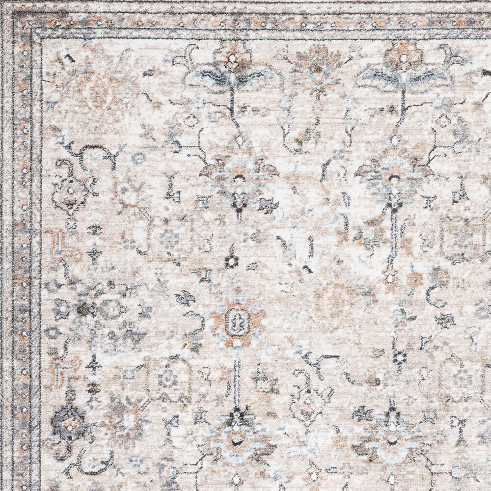 Safavieh Jasmine JSM333 2&#39;2&quot; x 9&#39; Grey and Blue Runner, , large
