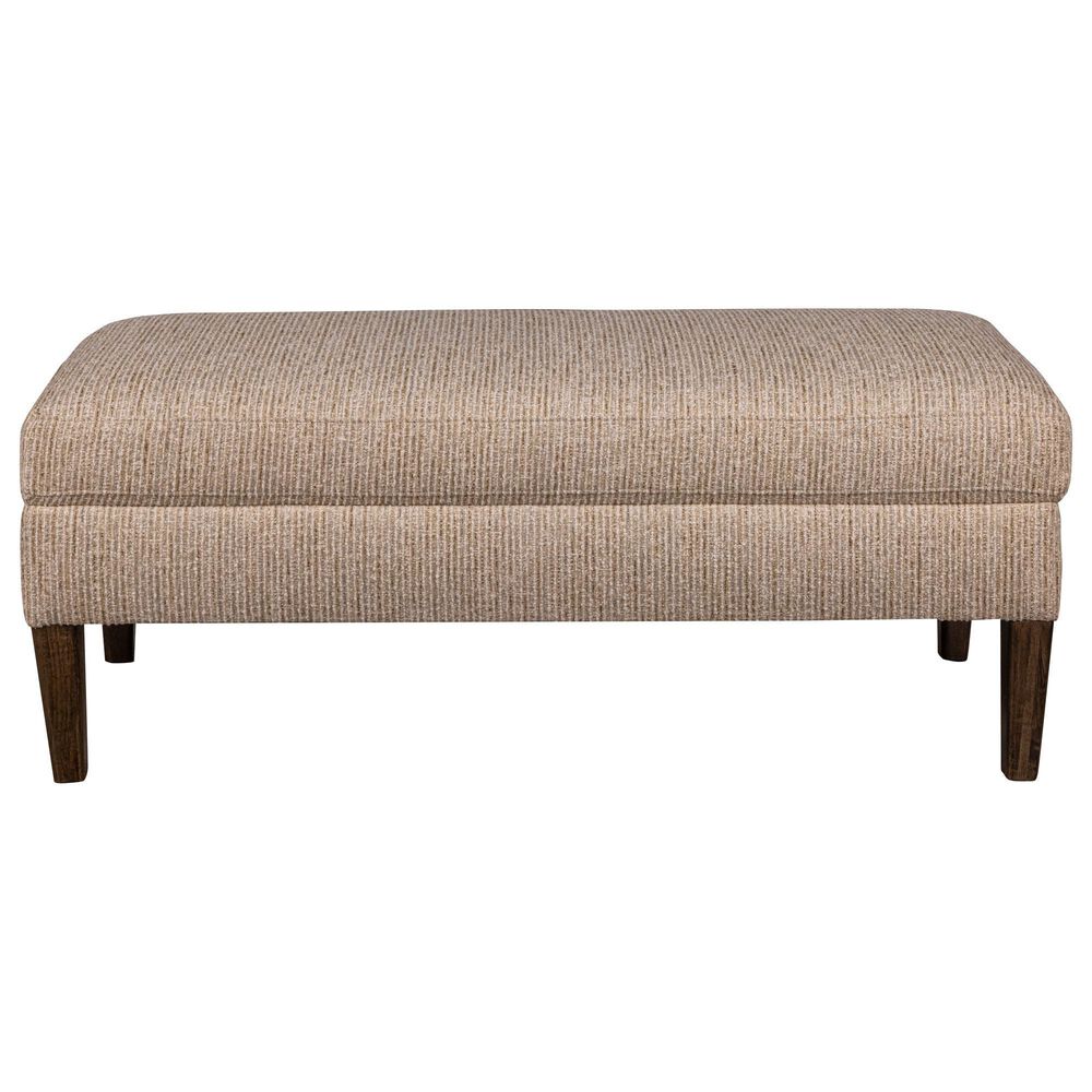 Bassett Easton Ottoman in Sand, , large