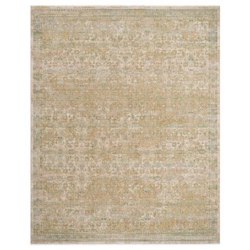 Surya Once Upon a Time Light Beige, Tan, Olive, Taupe, Dusty Coral and Sage 7"10" x 9"10" Area Rug, , large