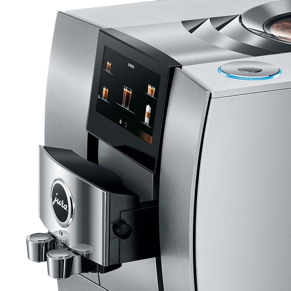 Jura Z10 Automatic Coffee Maker in Aluminum White Nebraska Furniture Mart