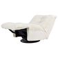 Jennifer Taylor Home Rearden Manual Swivel Glider Recliner in Pearl White, , large