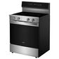 Whirlpool 2-Piece Kitchen Package with 5.3 Cu. Ft. Freestanding Electric Range with WipeClean and Over-the-Range Microwave in Fingerprint Resistant Stainless Steel, , large