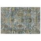 Dalyn Rug Company Silk Road Aqua, Gold, Copper, Blue, Teal, Mocha and Fern 1"8" x 2"6" Area Rug, , large