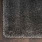 Nourison Dreamy Shag Solid 6"7" x 9"2" Grey Area Rug, , large