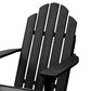 Highwood USA Classic Westport Adirondack Chair in Black (Set of 2), , large