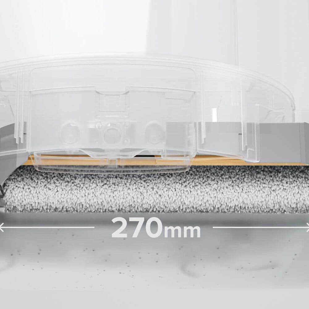 Roborock Qrevo Curv 2 Flow Robotic Vacuum and Mop in White, , large