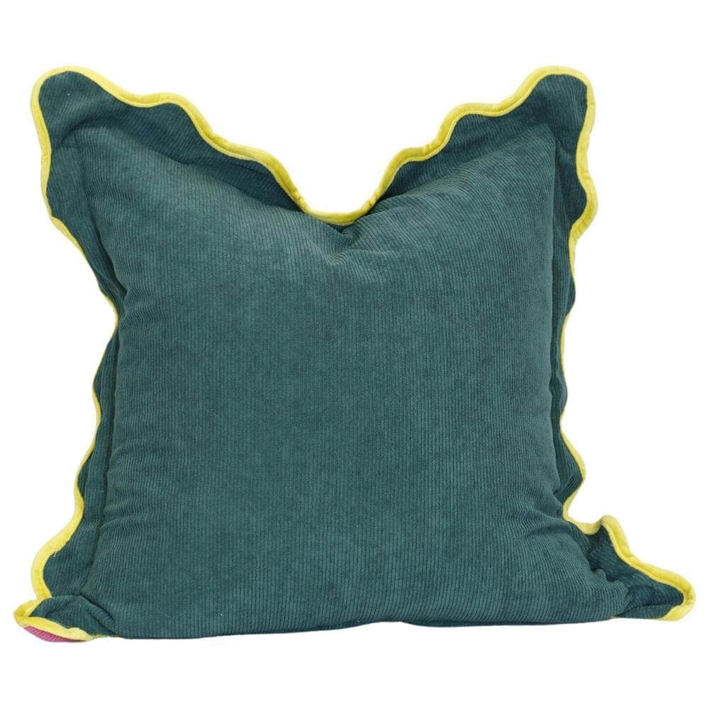 Flair Industries 22" Square Throw Pillow in Green, , large
