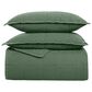 Ann Gish Cotton Canvas 3-Piece King Coverlet Set in Forest, , large