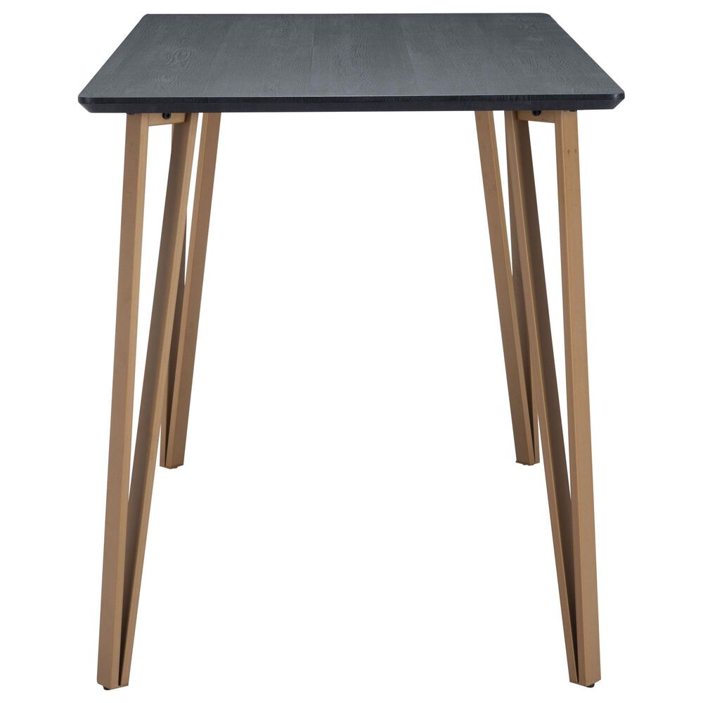 Zuo Modern Deus Counter Table in Black/Gold, , large
