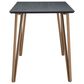 Zuo Modern Deus Counter Table in Black/Gold, , large