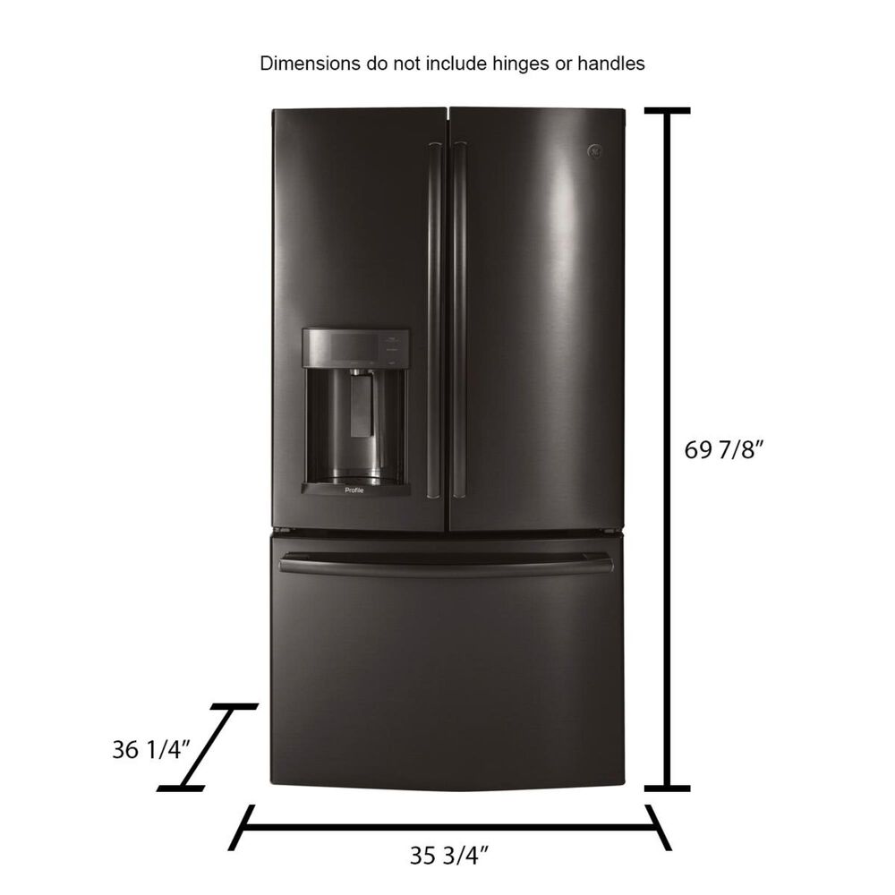 GE Profile 27.8 Cu. Ft. French-Door Refrigerator with Hands-Free AutoFill, , large