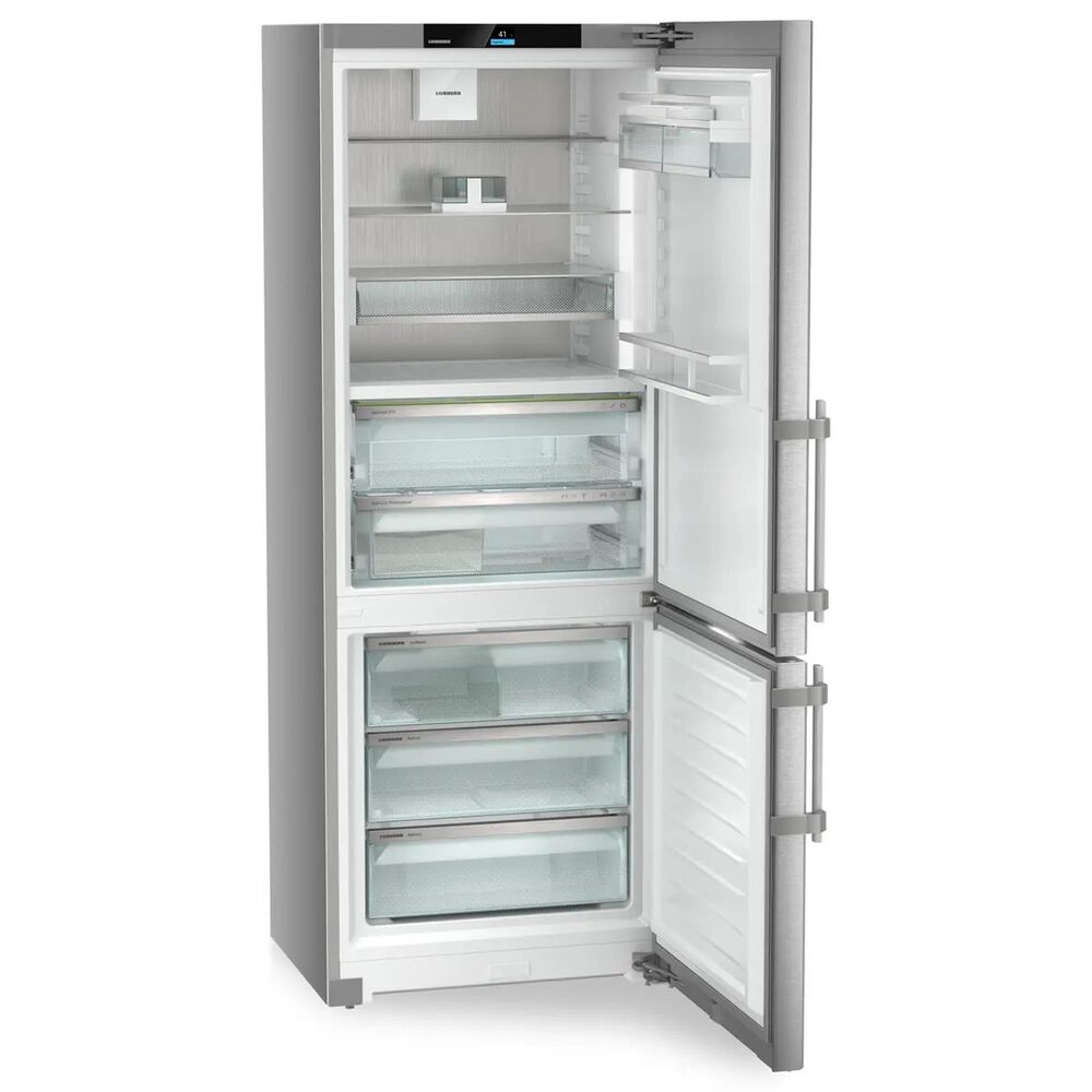 Liebherr Prime 16.8 Cu. Ft. Bottom Mount Refrigerator in Stainless Steel, , large