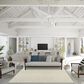 Dalyn Rug Company Seabreeze SZ10 9" x 12" Ivory Area Rug, , large