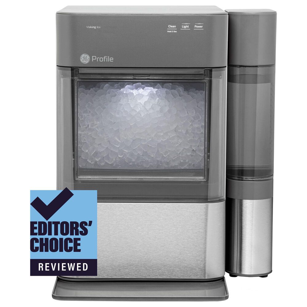 GE Profile 2-Piece Kitchen Package with 27.9 Cu. Ft. Refrigerator and 2.0 Ice Maker in Stainless Steel, , large