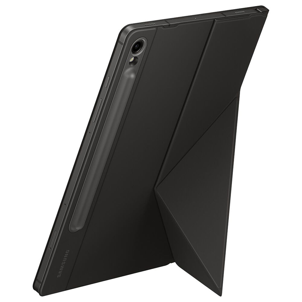 Samsung Smart Book Cover for Galaxy Tab S9/Tab S9 FE in Black, , large