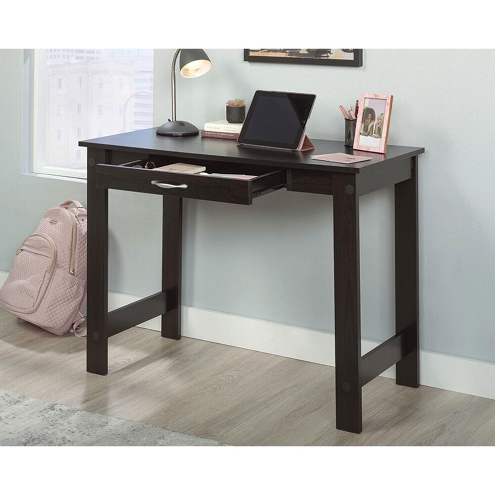 Sauder Beginnings 39&quot; Writing Desk in Cinnamon Cherry, , large