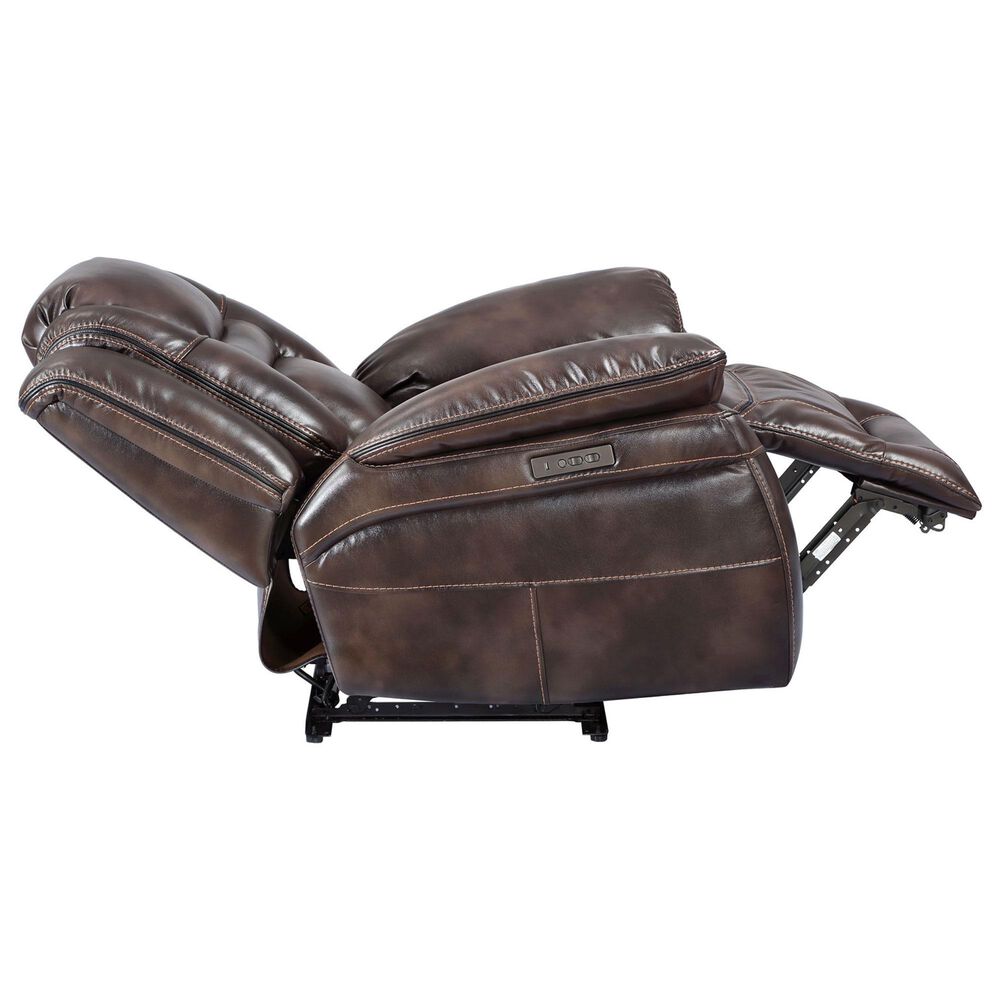 Steve Silver Oportuna Dual-Power Recliner in Coffee, , large