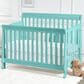 Hearth and Haven Riley 4-In-1 Convertible Crib in Turquoise, , large