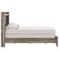 Ashley Elbrim 4-Piece Queen Bedroom Set in Brown with LED and USB Ports, , large