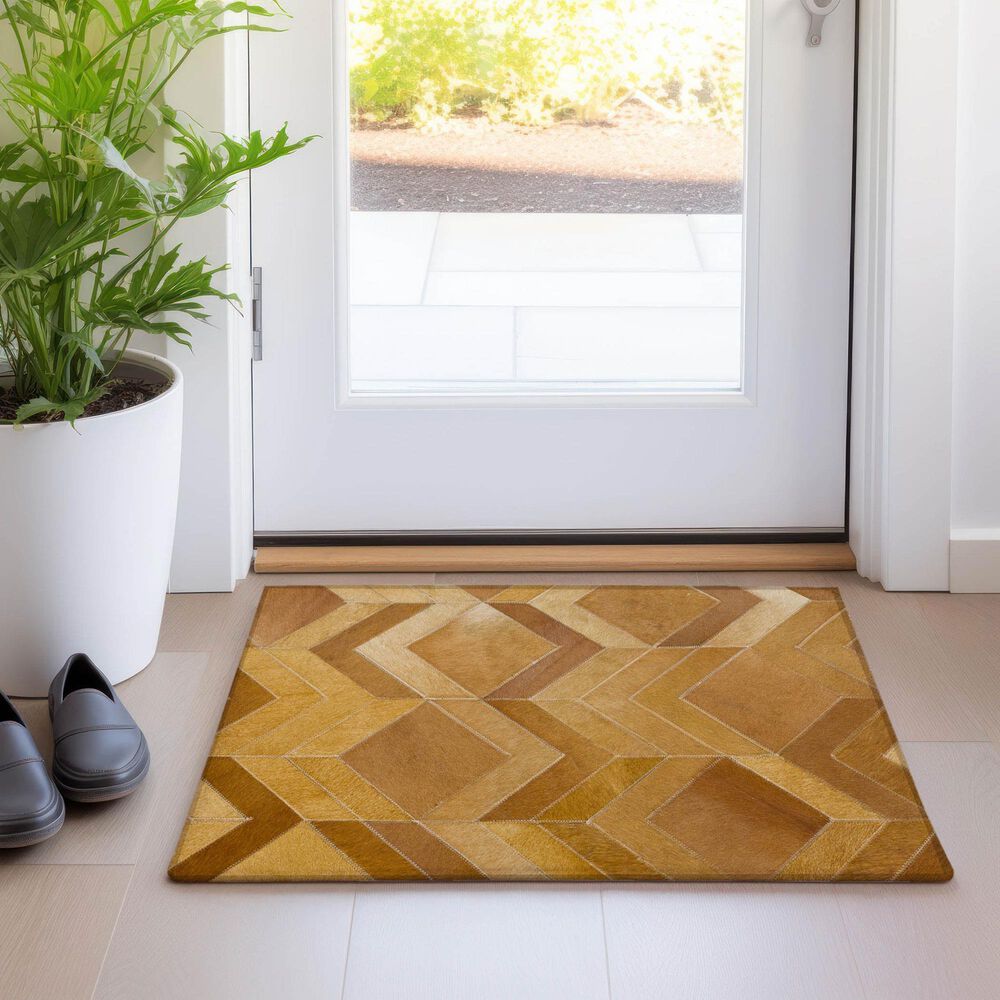 Dalyn Rug Company Bozeman Rust, Ivory, Brown, Beige and Mocha 2&#39;6&quot; x 3&#39;10&quot; Area Rug, , large