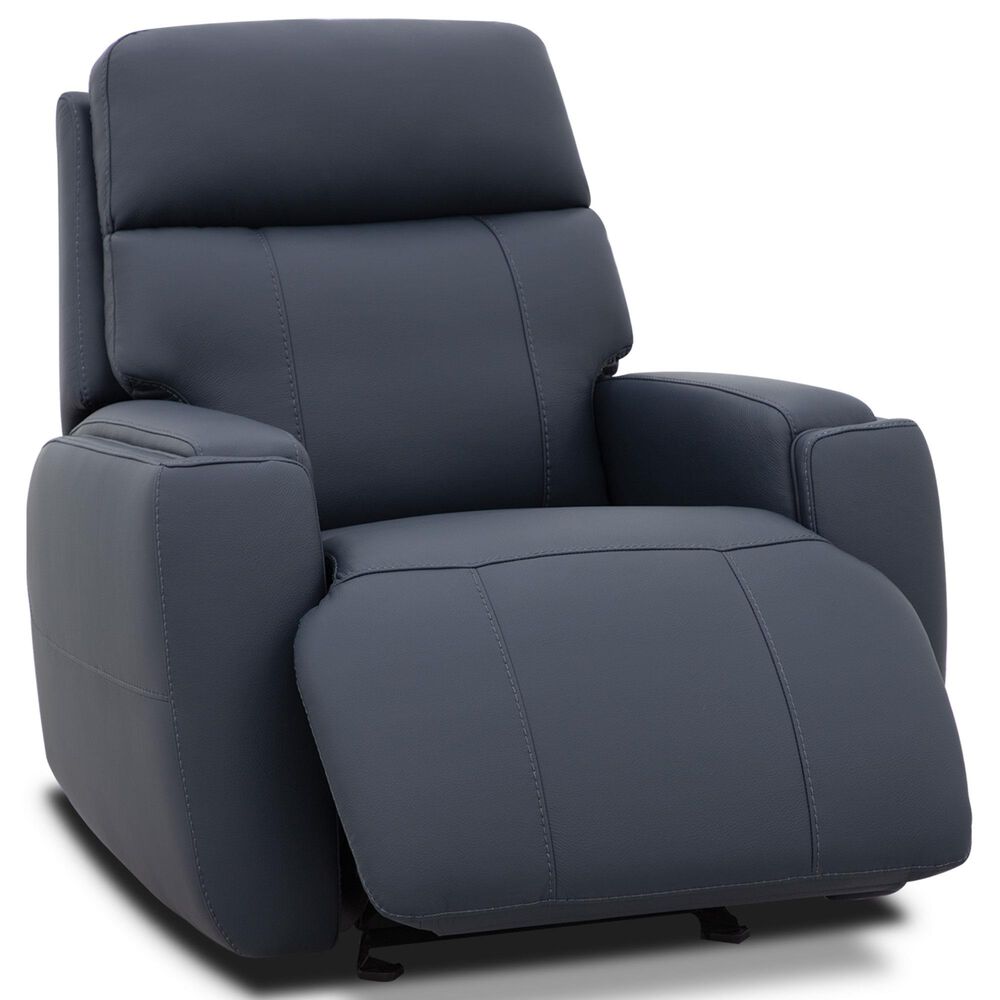 MotoMotion Baur P3 Power Rocker Recliner in Steel Blue, , large