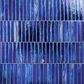 Soho Studio Artemis Brick Cobalt Ice 2" x 12" Glass Subway Tile, , large