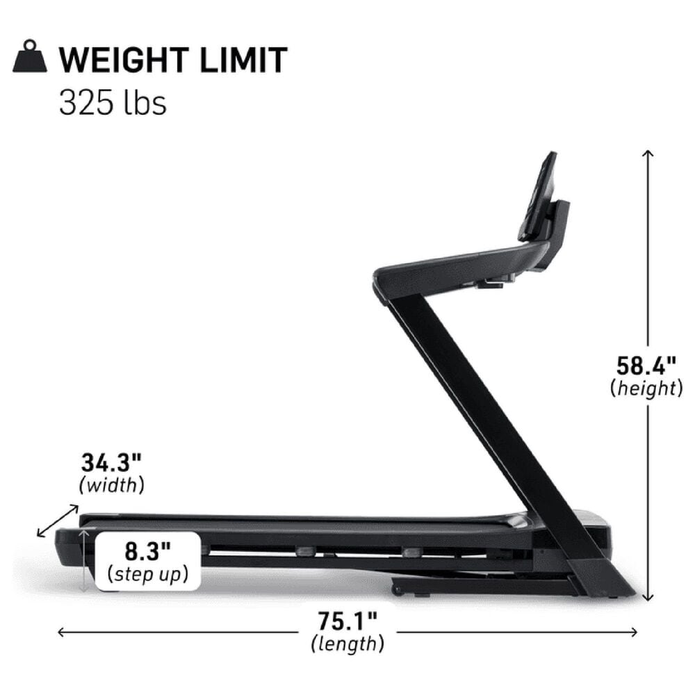NordicTrack T Series 16 Treadmill in Black, , large