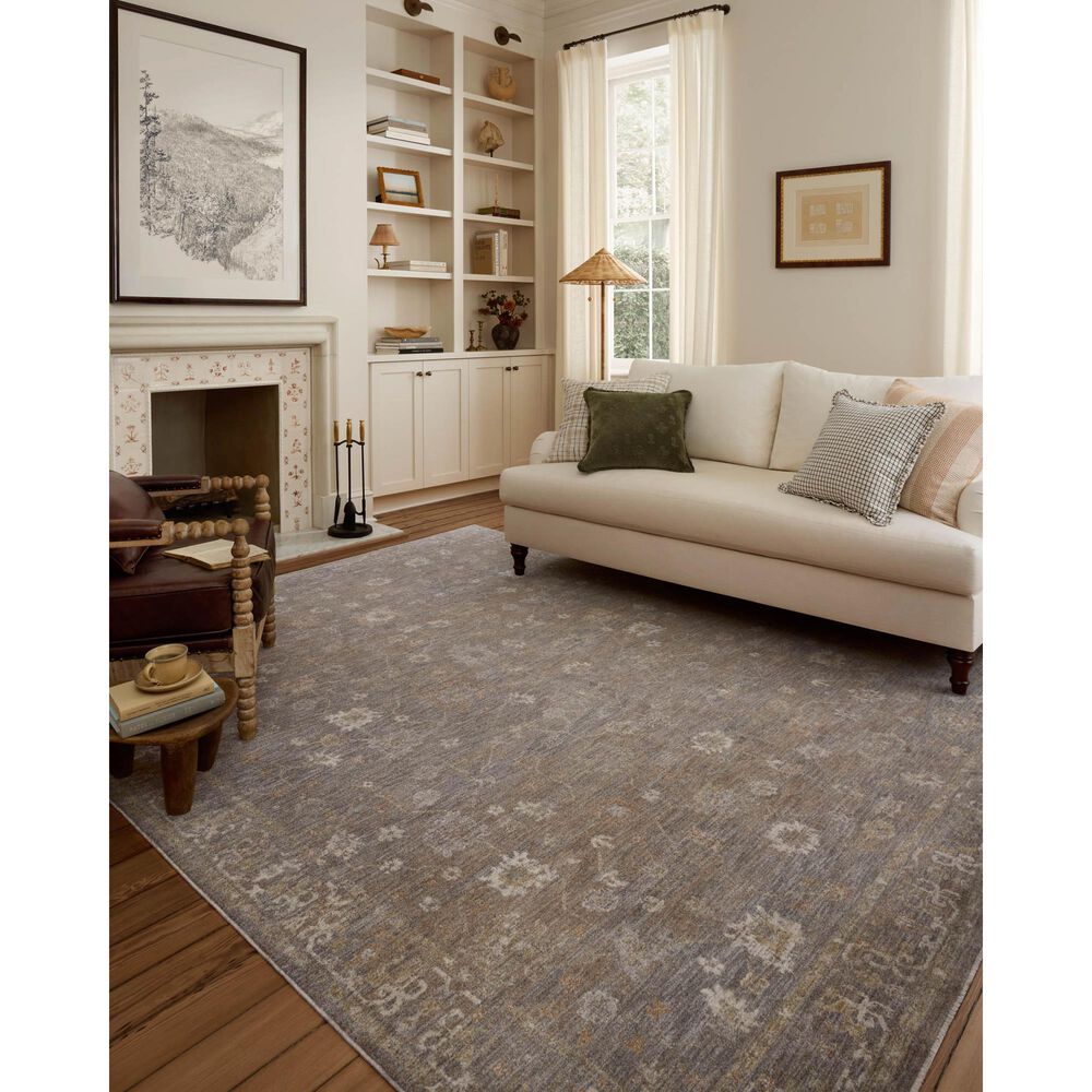 Loloi II Louisa 3&#39; x 5&#39; in Stone and Multicolor Area Rug, , large