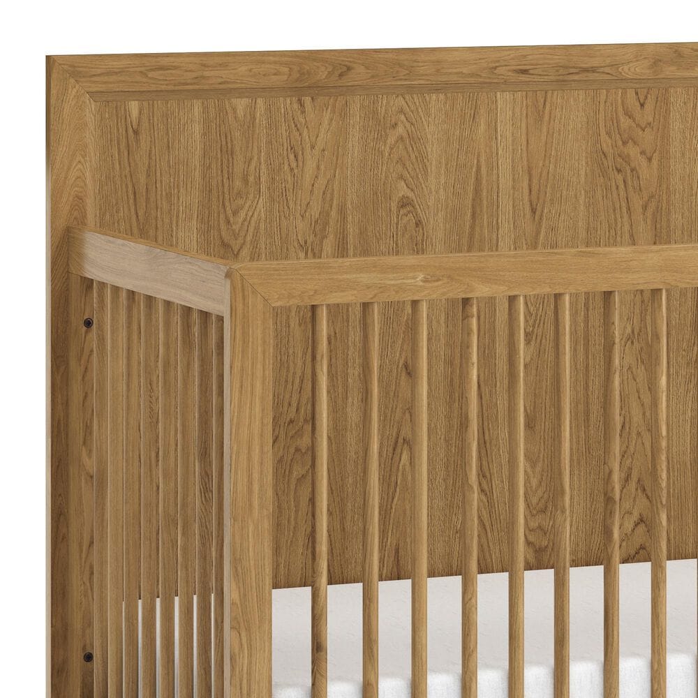 Eastern Shore Newport 4-In-1 Convertible Crib in Natural Oak, , large