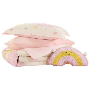 Hampton Park Sunshine 4-Piece Twin/Twin XL Comforter Set in Pink, , large