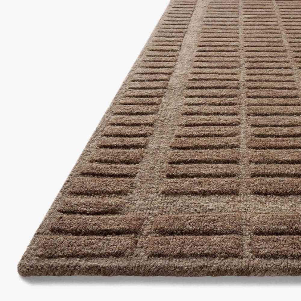 Chris Loves Julia x Loloi Bradley 8&#39;6&quot; x 11&#39;6&quot; Cocoa Area Rug, , large