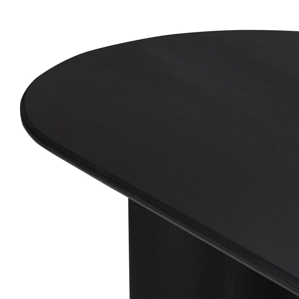 Four Hands Haiden Paden Dining Table in Black Acacia - Table Only, , large