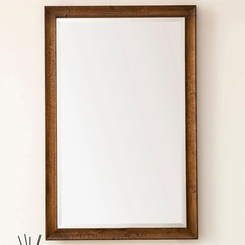 James Martin Vanities Glenbrooke 26" Rectangular Mirror in Country Oak, , large