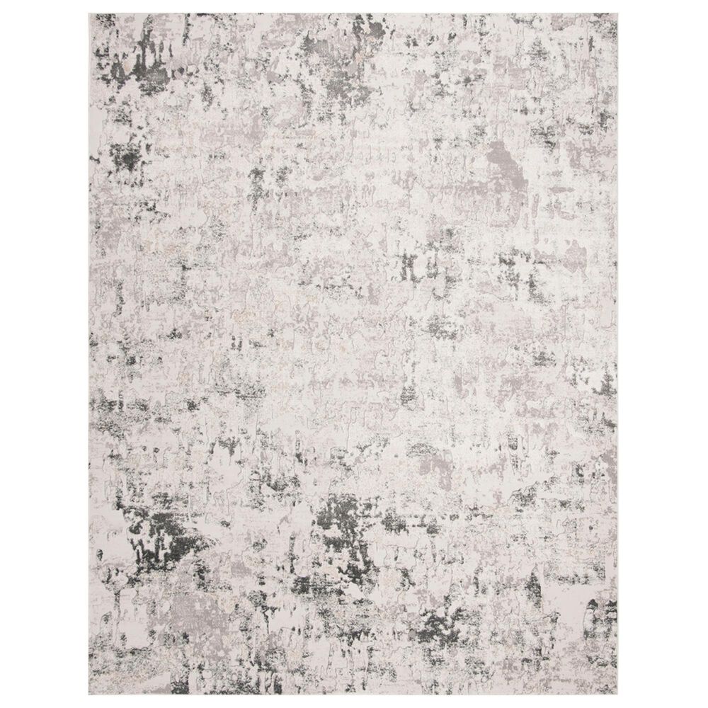 Safavieh Vogue VGE144A 12" x 15" Beige and Charcoal Area Rug, , large