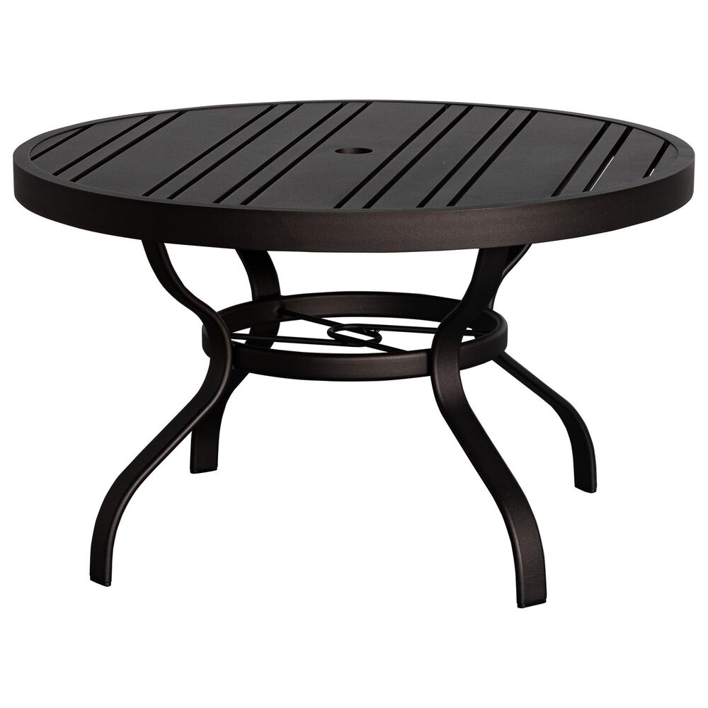 Woodard 36" Round Patio Coffee Table in Twilight, , large