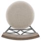 Linon Home Decor Hamilton Swivel Counter Stool in Pewter and Grey Wash, , large