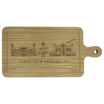 Valiant Gifts Texas Tech Skyline Charcuterie Board, , large