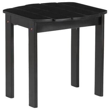Linon Home Decor Adirondack End Table in Black, , large