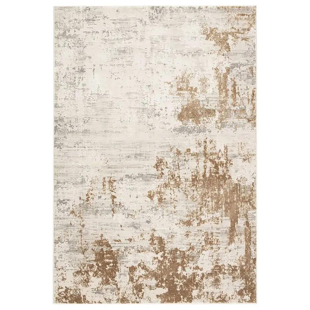 Jaipur Cirque Resa 3"11" x 5"11" Light Gray, Gold and Ivory Area Rug, , large