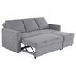 Lifestyle Solutions Mia Convertible Sofa in Light Gray, , large