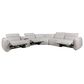 Interlochen 6-Piece Power Reclining Sectional with Power Headrests in Cloud, , large