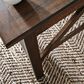 Ashley Baldridge Large Leg Desk in Rustic Brown, , large