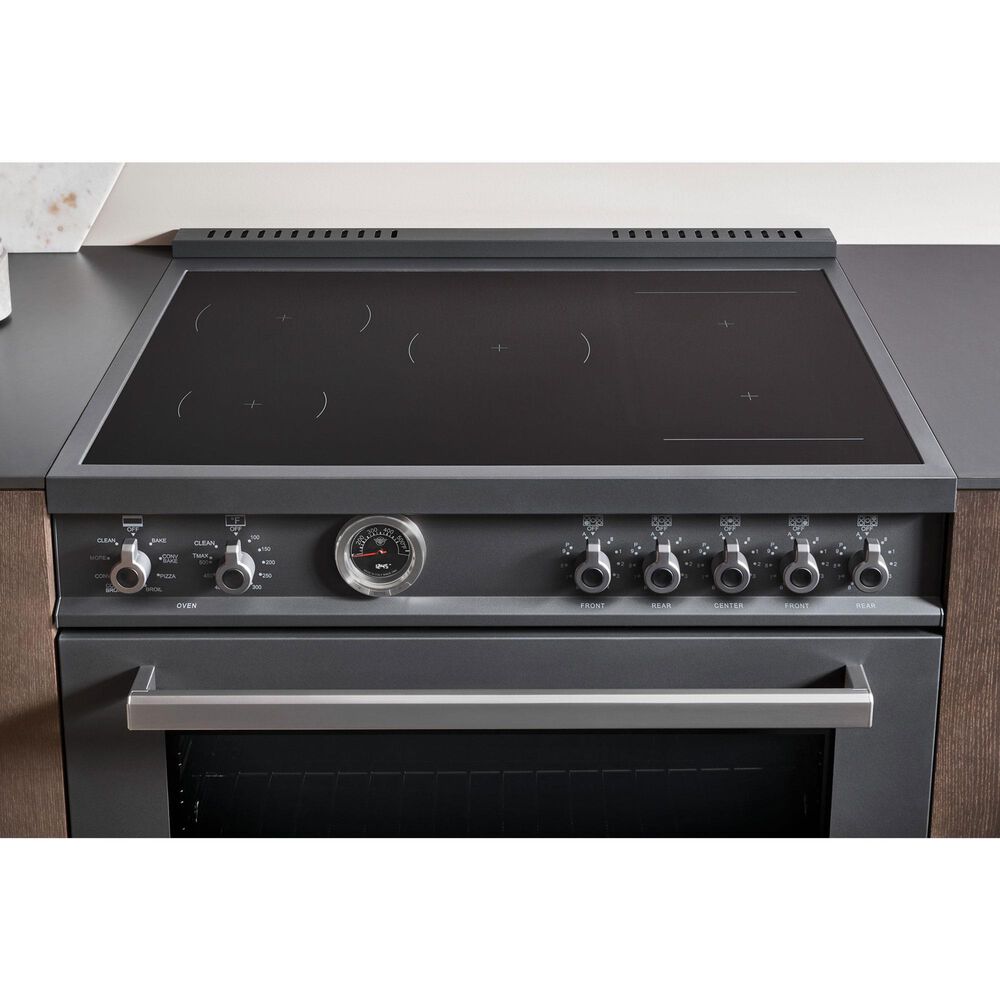 Bertazzoni Professional 4.6 Cu.Ft. Induction Range with Self-Cleaning in Bianco, , large