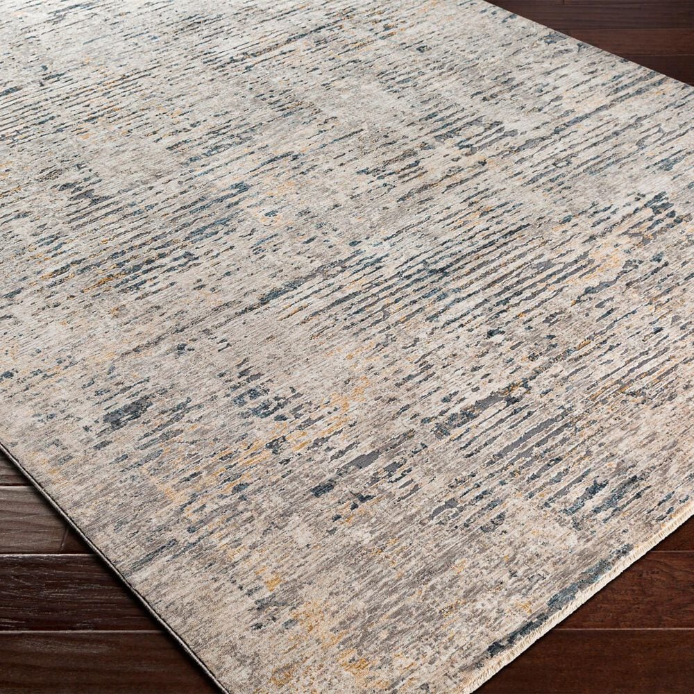 Surya Cardiff CDF-2301 Light Gray, Charcoal, Light Beige, Tan and Dark Blue 10&#39; x 13&#39;11&quot; Area Rug, , large