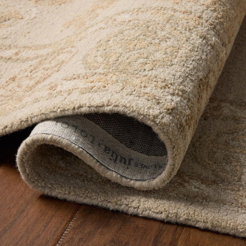 Chris Loves Julia x Loloi Dorothea Dove and Natural 5' x 7'6" Area Rug, , large