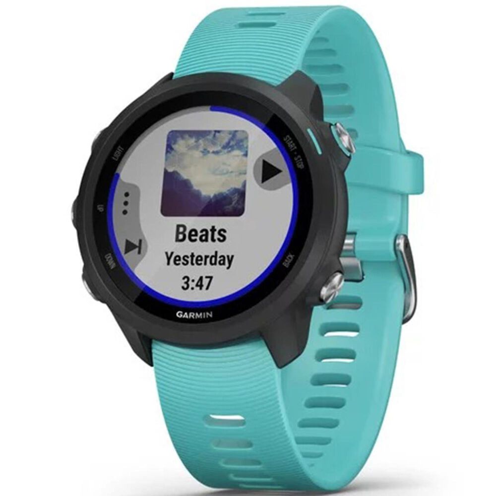 Garmin Forerunner 245 Music in Aqua, , large
